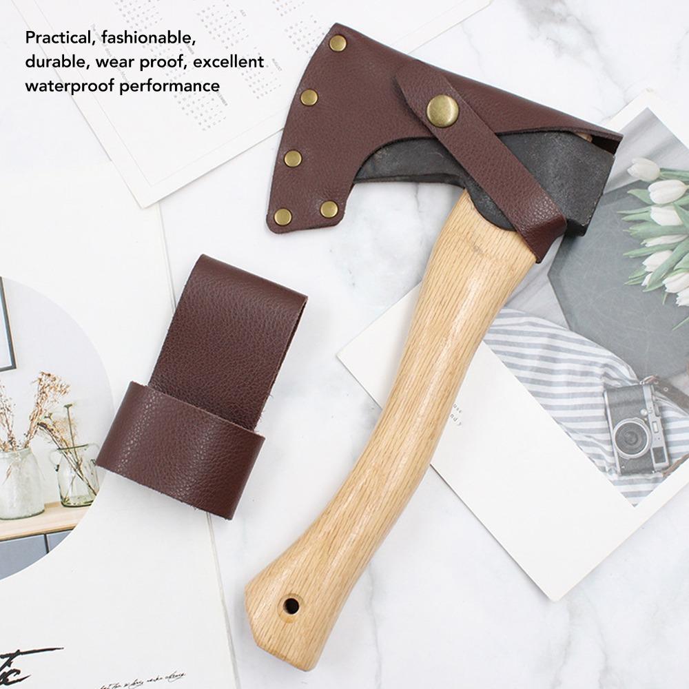 Adjustable Axe Sheath Portable Axe Head Protector Durable Axe Cover Camping Essentials
