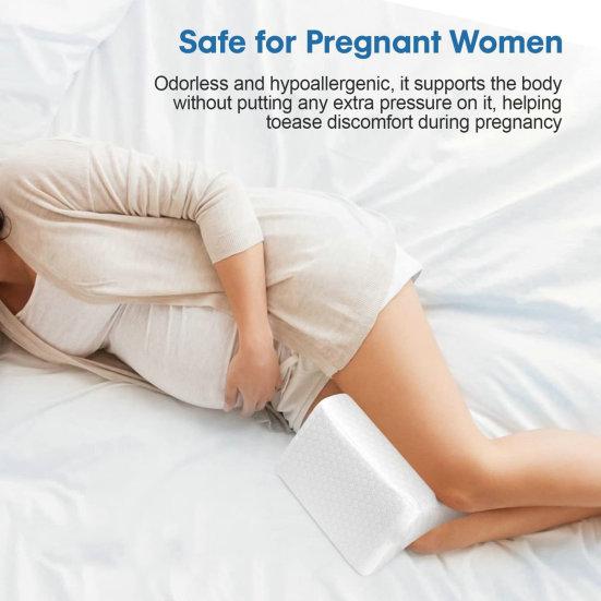 Подушка для ног Удобная подушка для колена из пены с эффектом памяти прочная поддерживающая подушка для ног для тех кто спит на боку 980₽