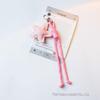 Cartoon Star & Heart Keychain Pendant – Cute Bag Charm & Small Gift