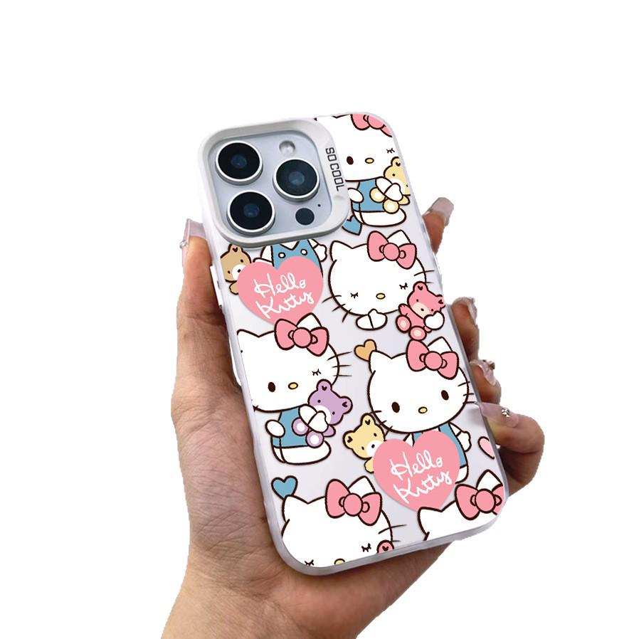 Hello Kitty Sanrio TK Cute Phone Case for Apple iPhone 14, White