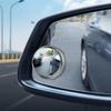 Blind Spots Auxiliary Mirrors Round Glass Frameless Convex General  Fit Car Safety Mirror Simple Use for Car SUV Truck