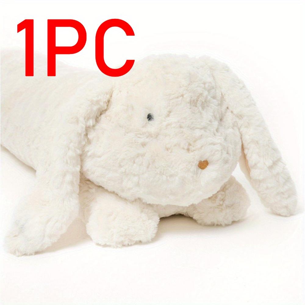Long Rabbit Plush Pillow - Soft Leg Hugger for Bedroom & Living Room