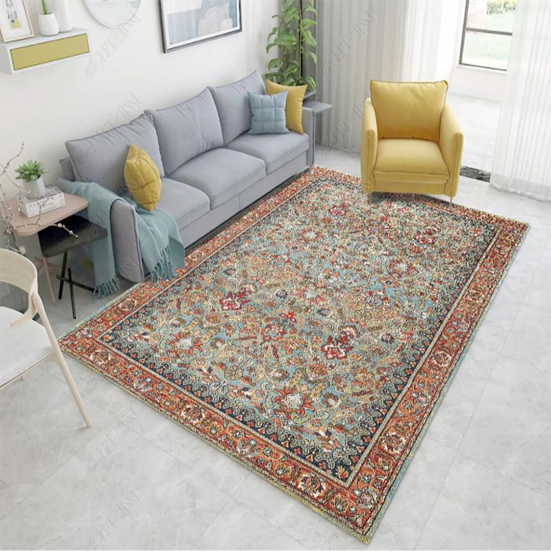 Nordic Ethnic Style Carpet Bedroom Sofa Tea Table Tatami Bohemian Home Living Room Carpet Floor Mat