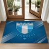 Malmö FF Design Kristall-Samt-Teppich Weich Dekorative Matte für Schlafzimmer Eingang