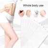 100pcs Hair Removal Non Woven Wax Paper Rolls Epilator Wax Strip Paper Roll Body Hair Remover Pads