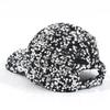 Unique Baseball Hat Sequined Headwear Adjustable Ponytail Hat for Casual and Sports for Men Women Teenagers