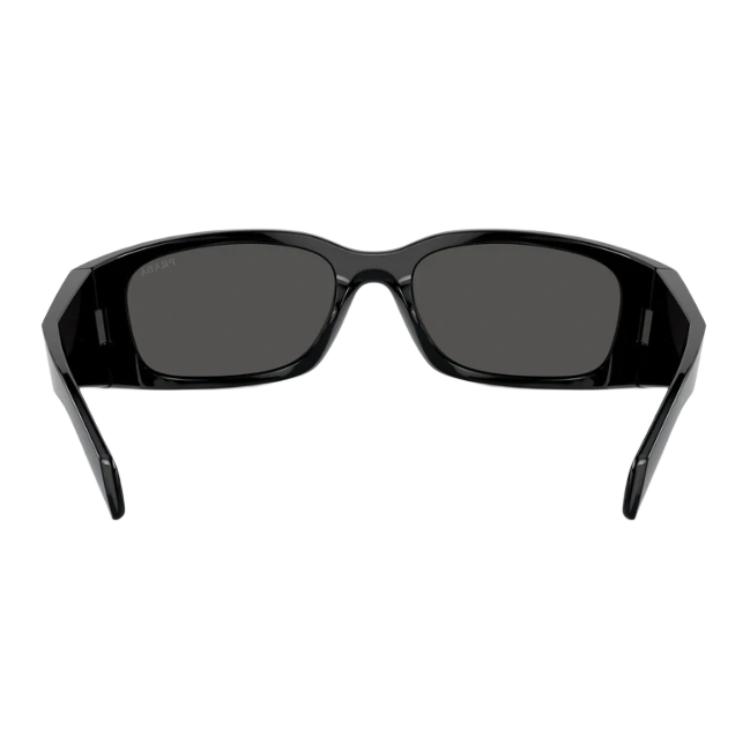 Prada Irregular Shape Sunglasses With Arm Logo Unisex sunglasses Black PRA19S-1AB5S0