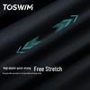 TOSWIM Men's Professional Training Swim Trunks