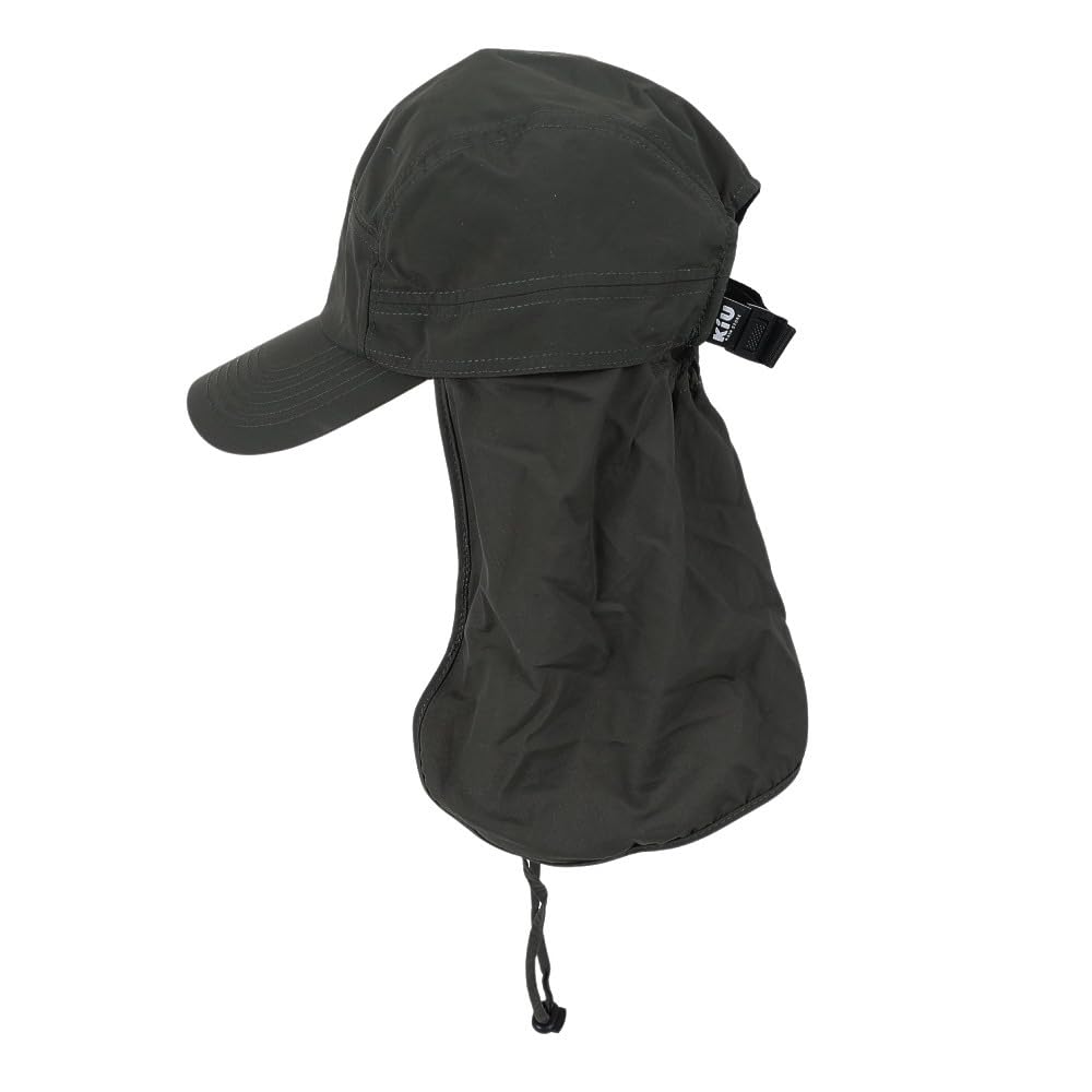 Kiu Sunshade UV Suitable for Sun and and Cap, Protection, Water-Repellent, Rain, Men's Women's, Khaki, K327-906