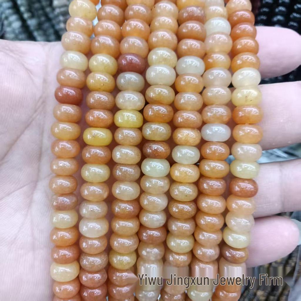 100 Natural Stone 5x8mm Abacus Beads for Jewelry Making – Bracelets & Necklaces