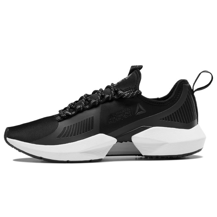 

Черные кроссовки унисекс Reebok Sole Fury TS True-Grey White DV9288