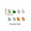 Non-Toxic 8/16Pcs Animal Duck Figurines Collection Resin Kapibara Rabbit Snake Pig Decor For Fairy Garden Christmas Gift