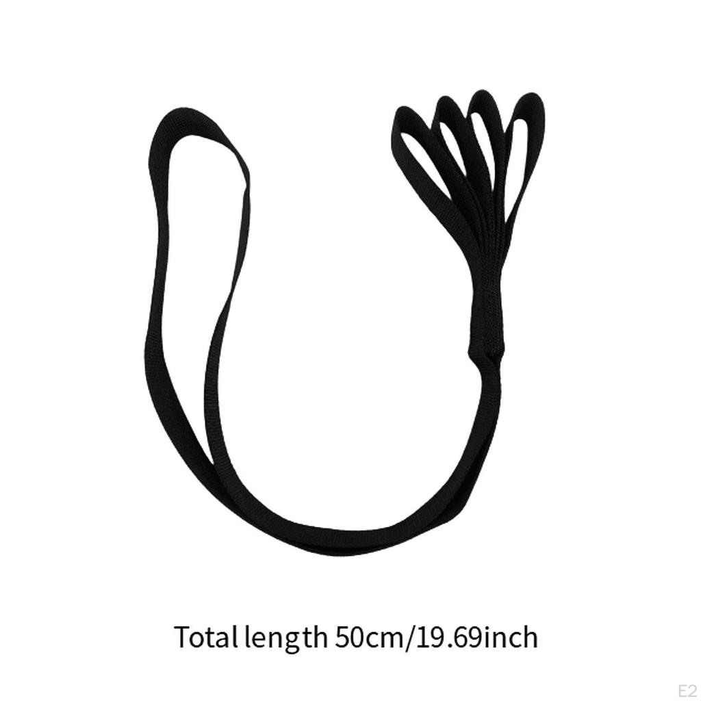 Dumbbell Training Finger Strap Assistance Band Flexible for Men Women Support Exercise Equipment