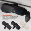 KLKW2 For Leather Car Glasses Clip Sun Visor Sunglasses Organizer Escort KA Flex Everest KA Expedition Falcon Fusion