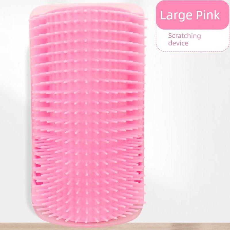 

Устройство для чесания кошек Угловое Самооблизывание Шерсти Удобный Гаджет Царапалка для Морды Кошки Игрушка для Чесания Когтей Когтеточка Устройство для Самообслуживания Товары для Питомцев Pink