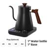 Electric Gooseneck Kettle 1200W Powerful and Fast Water Boiler Stainless Steel Inner NTC Temperature Control LCD Display