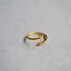 2019 Exquisite Adjustable Initial Ring for Women - Stackable Open Design for Index Finger