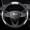 2026 For CADILLAC Car Steering Wheel Cover PU Leather No Bulk Premium Fit CT4 CT5 CT6 XT4 XT5 XT6 LYRIQ Accessories