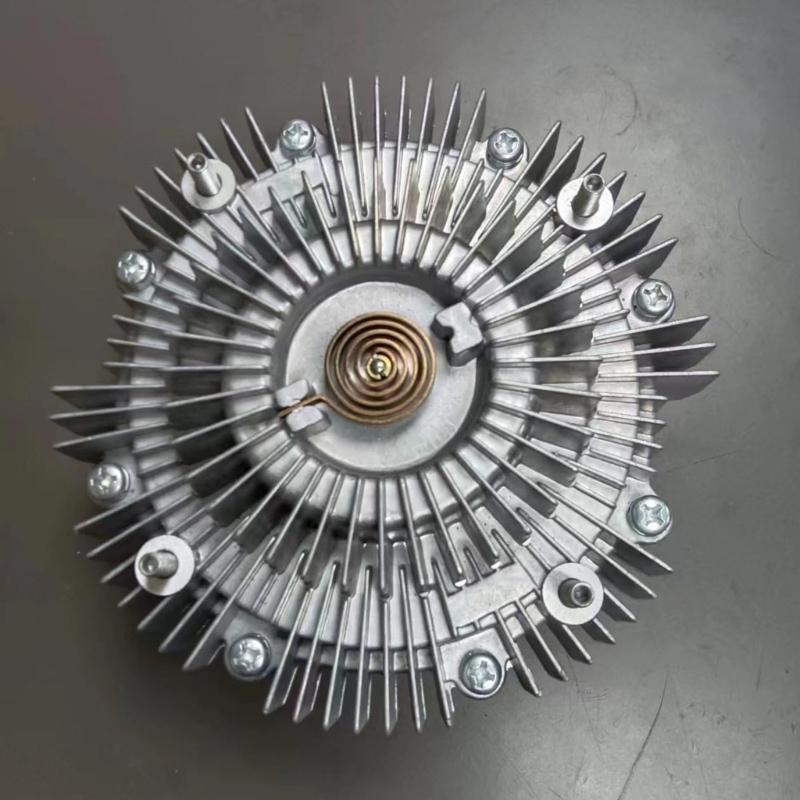 Aluminum Alloy Fan Coupling Easy Installation Design Lowers Engine Temperature By 3-5% Improves Fuel Economy For Vehicles