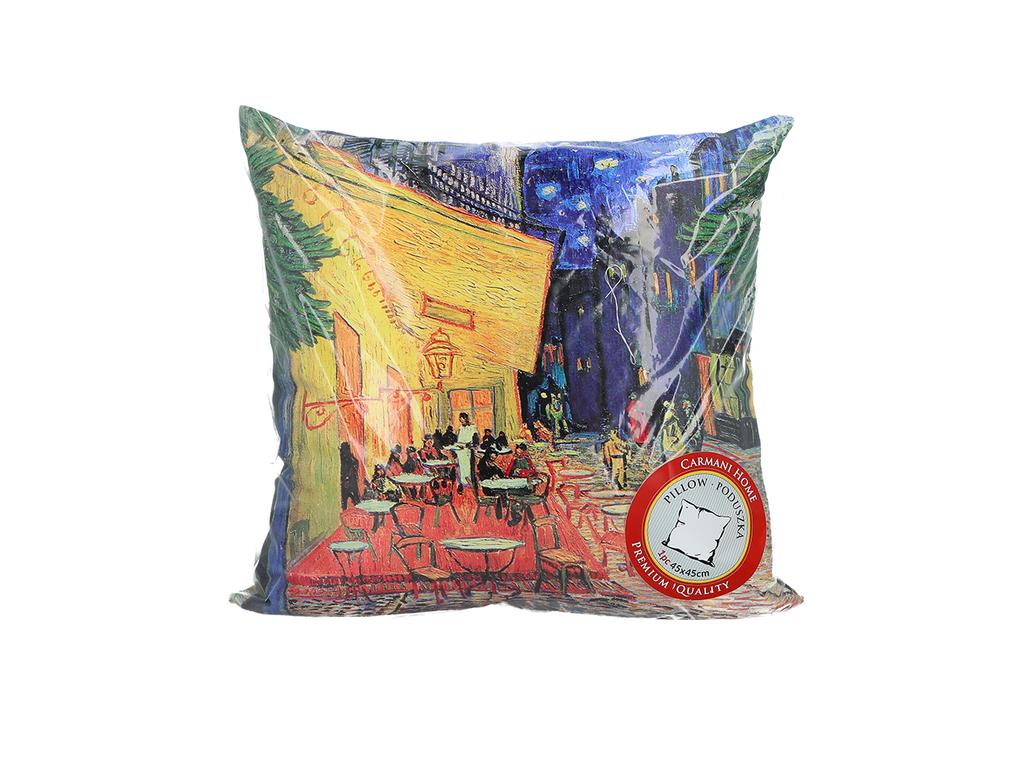 Poduszka Dekoracyjna Poszewka Van Gogh Taras Kawiarni Nocą Prezent