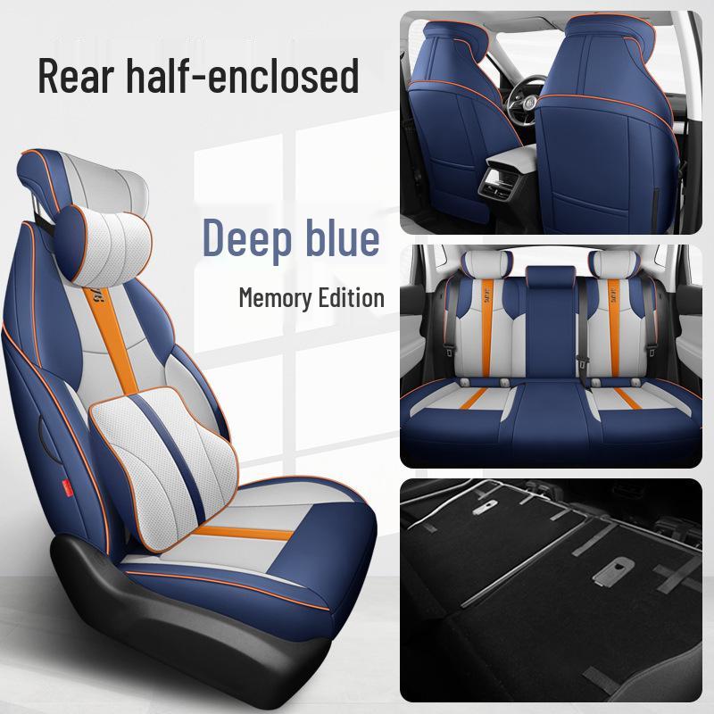 MWG Custom Leather Seat Cushion for Buick E5 - All-Season Sporty Design