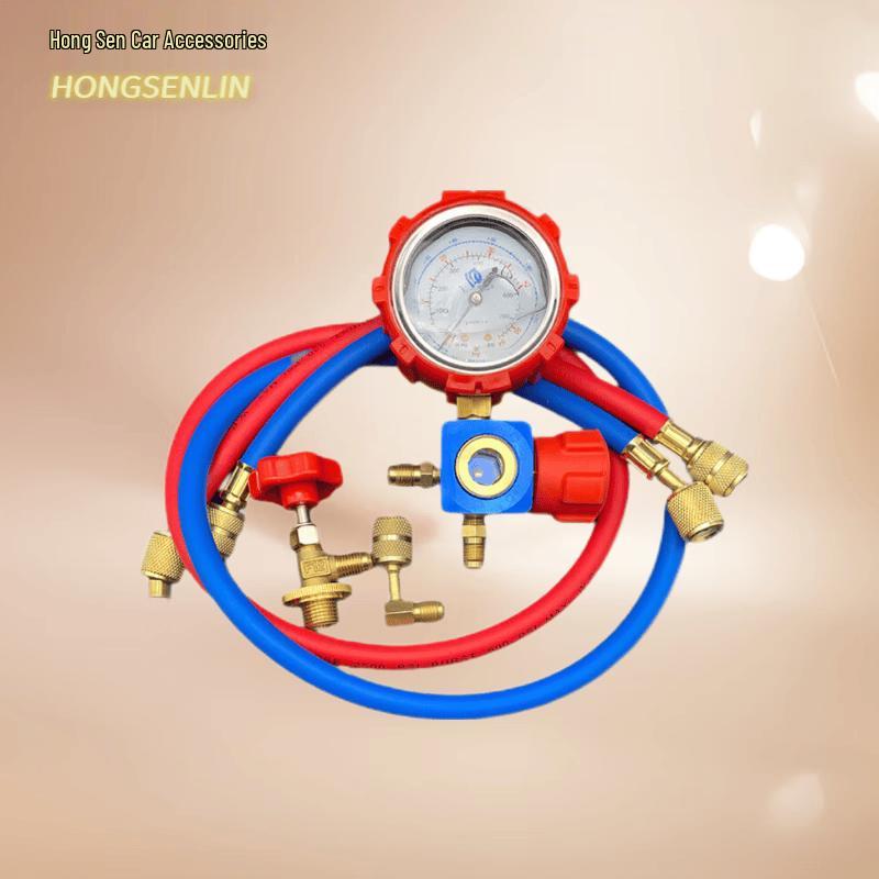 Car AC Refrigerant Charging Tool Kit