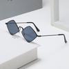 Women'S Diamond Shaped Sunglasses With Small Frames Personalized Fashion Glasses Irregular Retro Casual Sun Visors