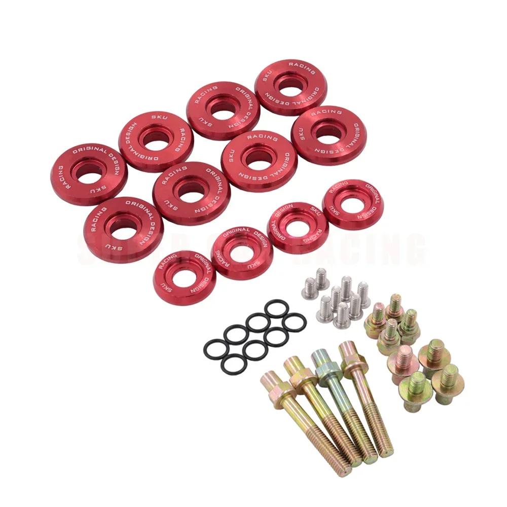 Car Modified Washer Blot Kit JDM Colorful Engine Valve Cover Screws Gasket For Honda B-Series B16 B17 B18 Auto Accessories