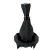 For Peugeot 207 307 406 / Citroen C3 C4 C5 Leather Gear Shift Knob Lever Shifter Stick Gaiter Boot Collar Case Cars Accessories