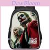Large Capacity Joker Folie Deux Backpack Stylish Lightweight Versatile School Bag For Students