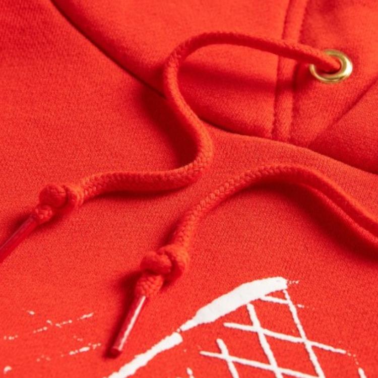 Vans Crossbones Graphic Print Hoodie Unisex Hoodies Orange VN0A4TRBZXT1