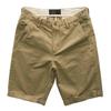 Cargo Shorts Solid Color Zip Closure Men Mid Rise Pockets Shorts for Daily Wear