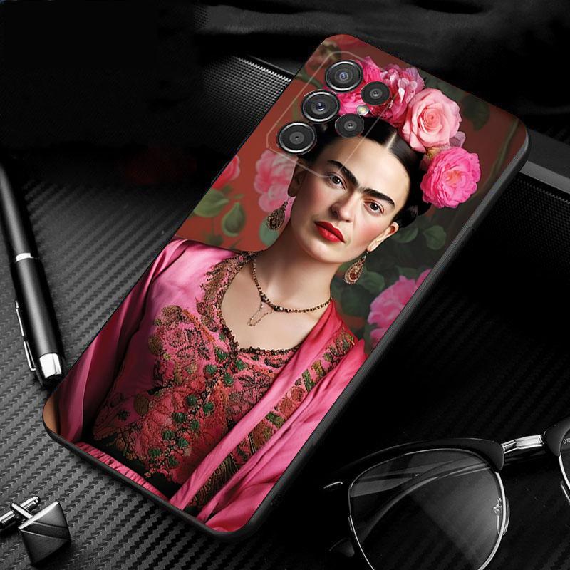 Frida-Kahlo phone case For Samsung S25 S24 S23 S22 S21 Ultra S24 S23 S22 S21 S25 Plus S24 S25 FE