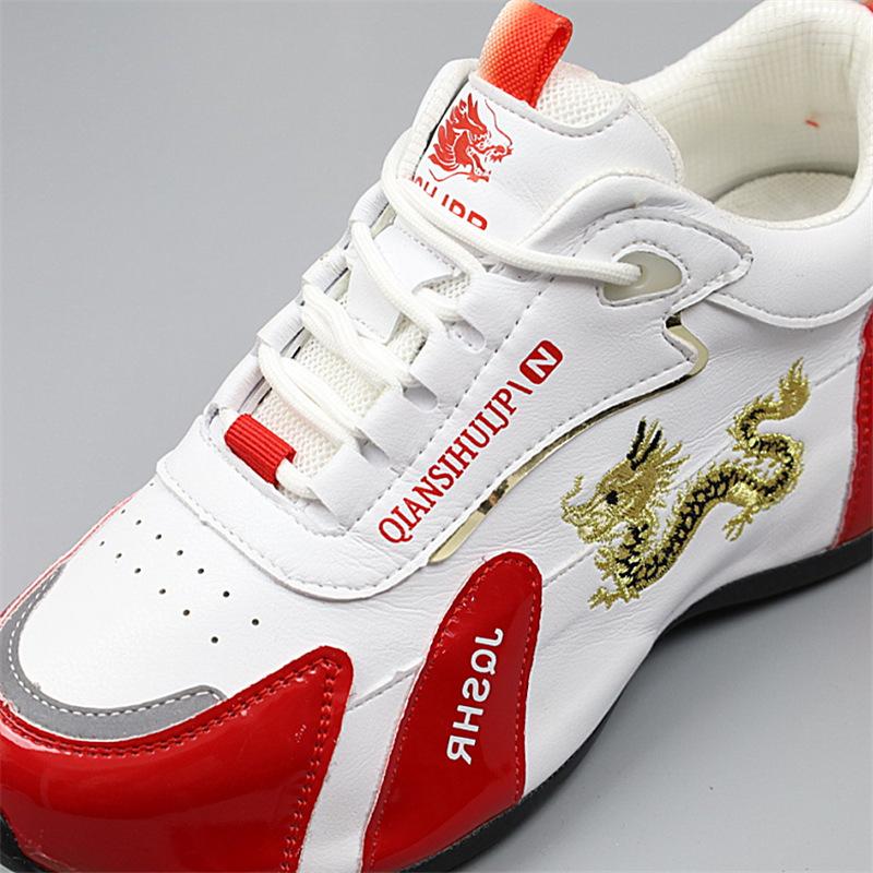 Fashion Couple Sneakers Fashion Leather Casual Shoes Summer Breathable Mesh Shoes Lightweight Sport Running Shoes for Men Tenis De Mujer