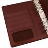 Compact size original binder ring diameter 25mm System notebook 61204 [Burgundy]