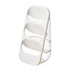 Multi-Layer Chopsticks & Spoon Holder: Dust-Proof, Three-Grid Storage for Kitchen & Cosmetics