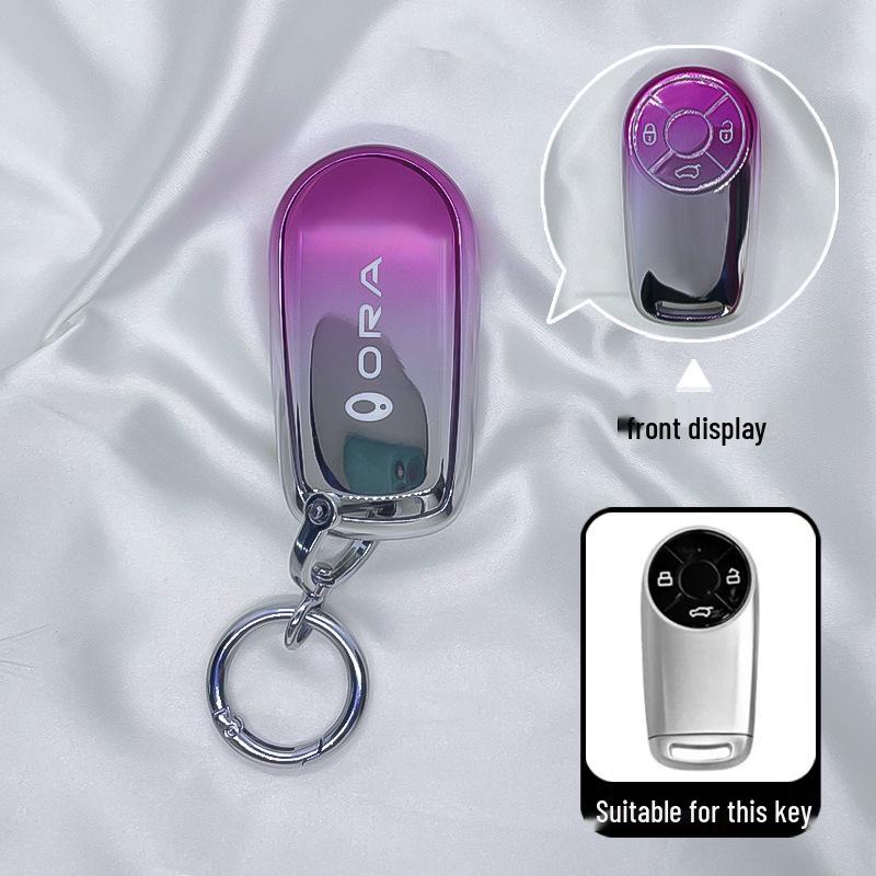 ORA Good Cat GT, Lightning Cat, Black Cat, White Cat, Ballet Cat Key Cover - Car Bag Protector