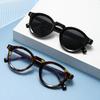 New Black Round Computer Glasses Frame Women Men Anti Blue Light Circular Eyewear Blocking Optical Spectacle Eyeglasses