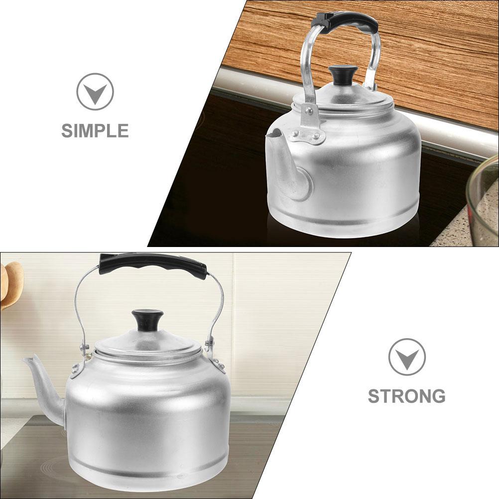Aluminum Kettle Camping Household Teakettle Coffee Pot Water Boiling Wear-resistant Stovetop Daily Travel Handheld