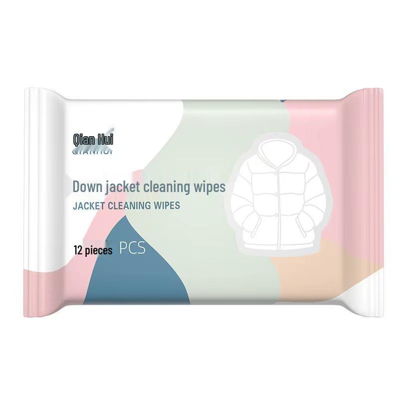 Waterless Down Jacket Cleaning Wipes – Stain Remover & Dry Cleaner for Clothing