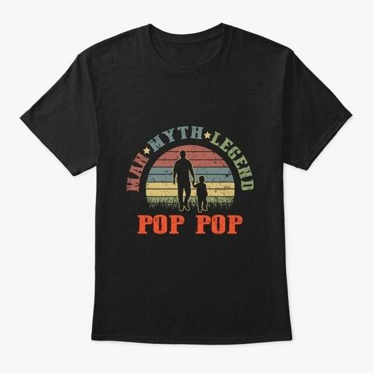 

Pop Man Myth Legend T shirt Made in the USA Size S to 5XL 4XL