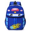 Cartoon Car School Bag With Air Cushion Straps For Preschool Boys And Girls