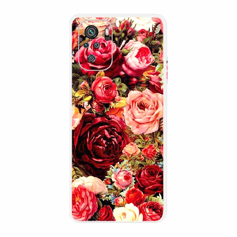 Für Xiaomi Poco M5 Klare Hülle Mode Bemalte Silikon Weiche Rückabdeckung Für Xiaomi Poco M5 Transparente Handyhülle POCO M 5 Hülle