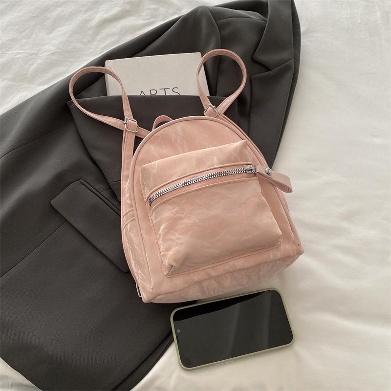 College students class book bag women 2025 new mini small backpack versatile commuting travel backpack