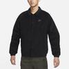 Nike Layered Logo Corduroy Jacket Men Outerwear Black DO2323-010