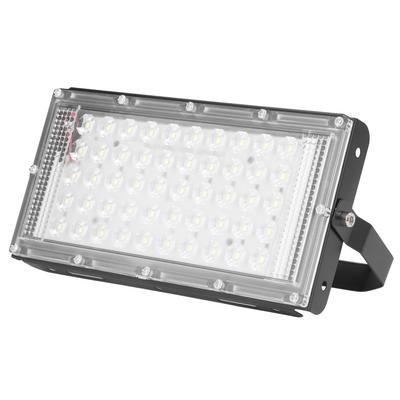 LED Projektör 50W 12V Süper Parlak Beyaz Işık Su Geçirmez Dış Mekan LED Projektör Avlular İçin