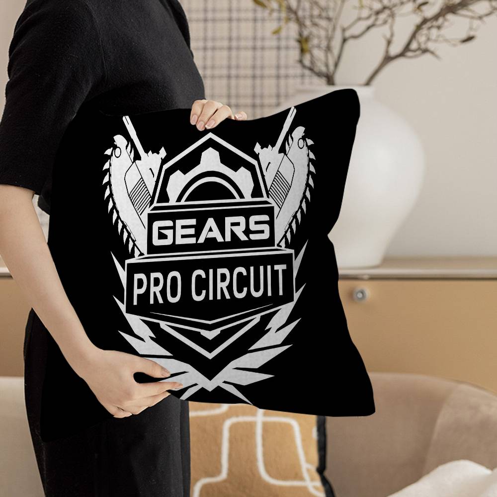 Pro-circuits Motorcycle Racing Decorative Room Aesthetics Pillow Case Home Decor Bedroom Sofa Bed Couch Pillow Cover 45x45
