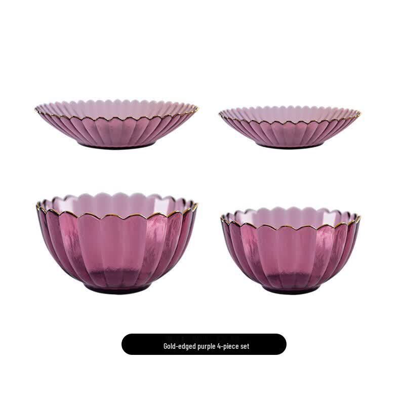 Di Ruien Vergoldete Glasservice-Kollektion