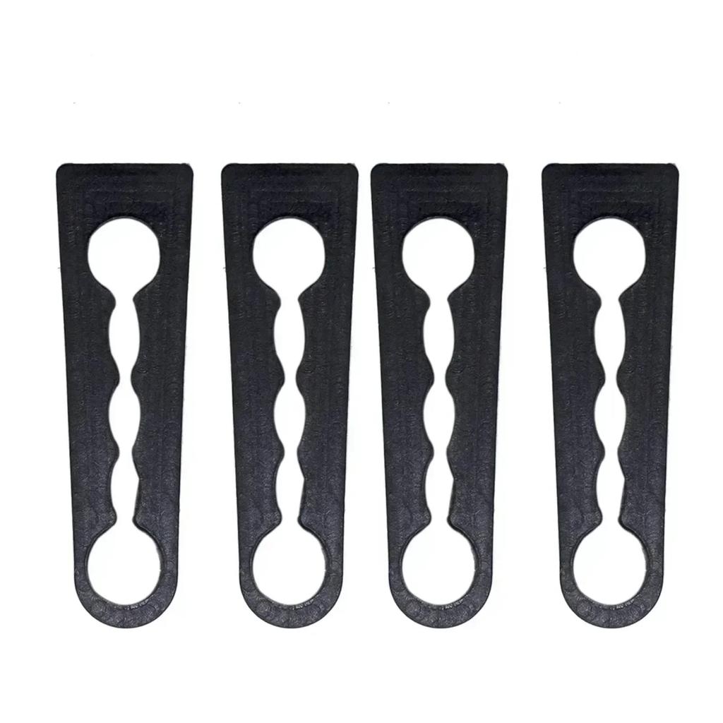 2/4PCS Car Shock Absorber Silicone For Car Door Lock Buffer Damping Seal Pad Deadener Auto Door Quiet Protect Durable Auto Parts