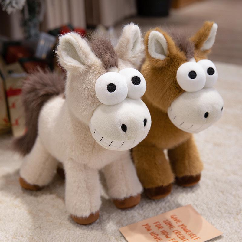 Year of the Horse Zodiac Plush Doll - Hanhan Fun Mascot Toy for Kids